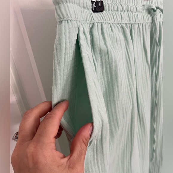Sage Green Midi Skirt - Picture 6 of 7